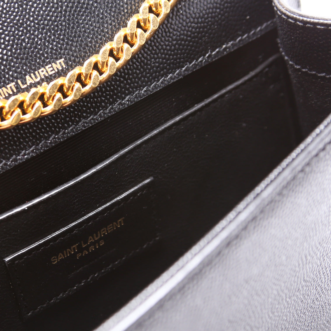 354121 Kate Satchel Small Grain De Poudre Black