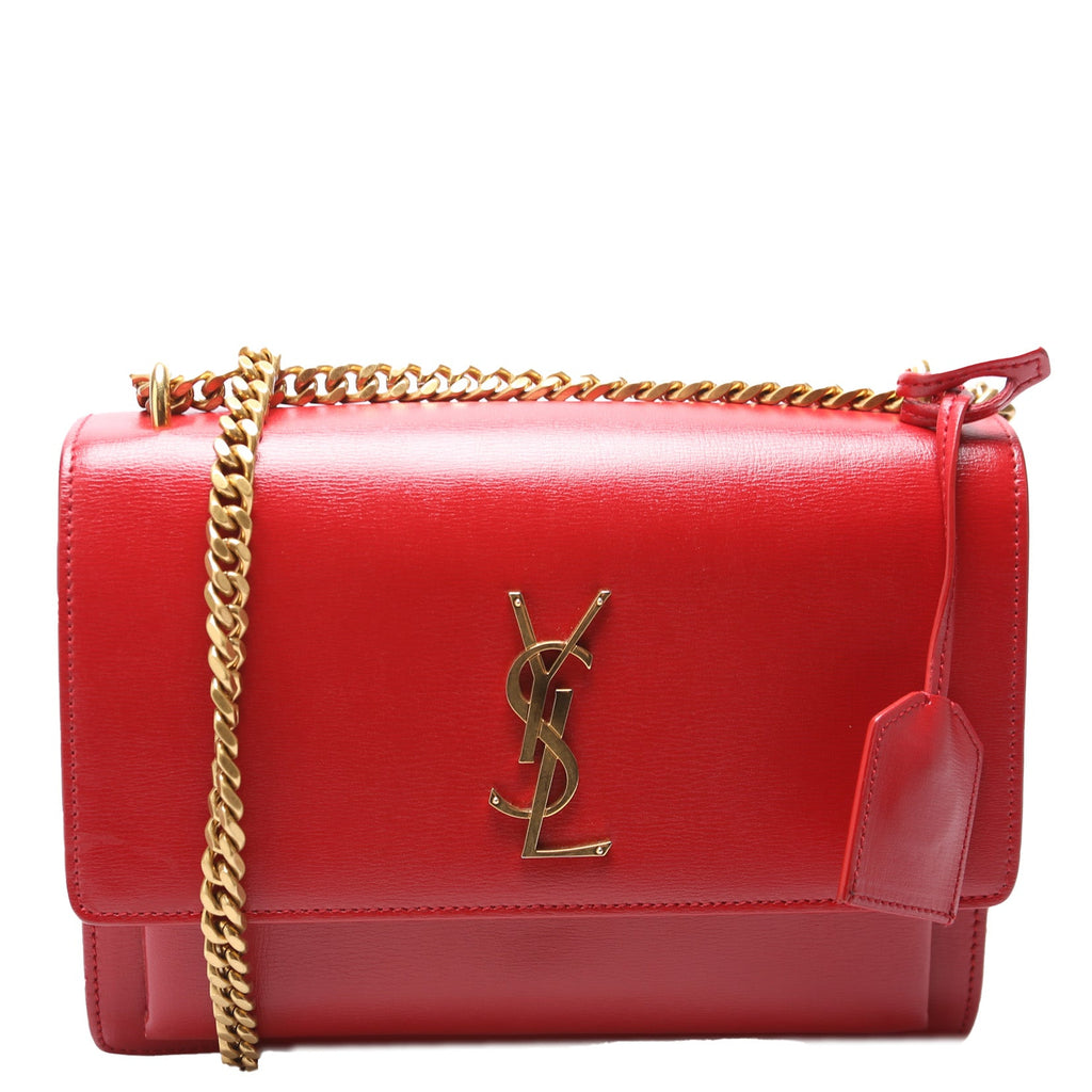 Sunset Medium Smooth Leather 442906 Red