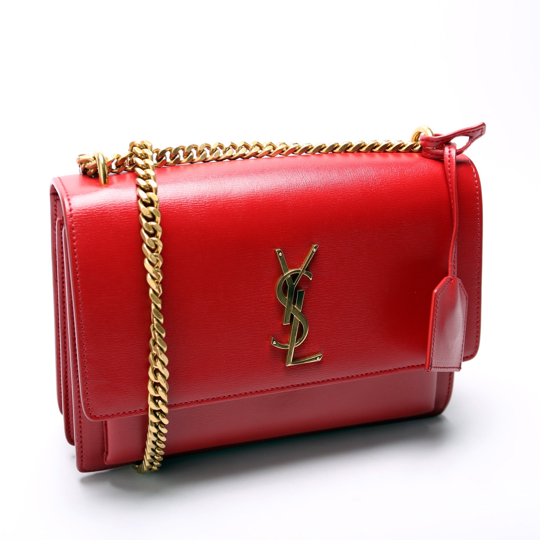 Sunset Medium Smooth Leather 442906 Red