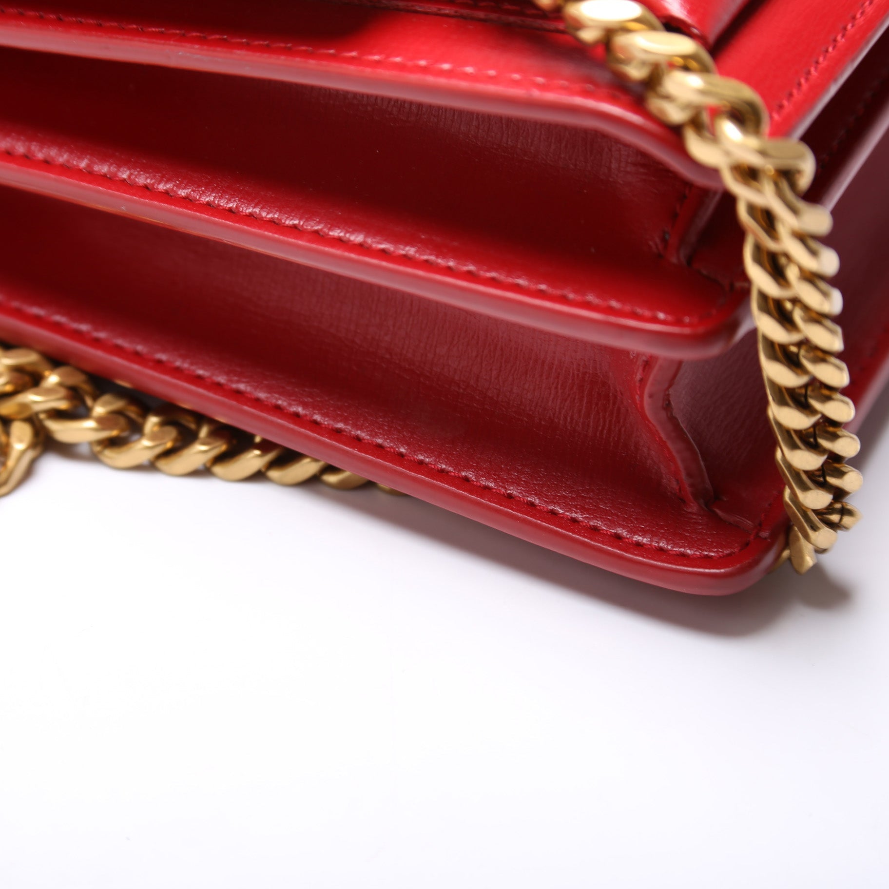 Sunset Medium Smooth Leather 442906 Red