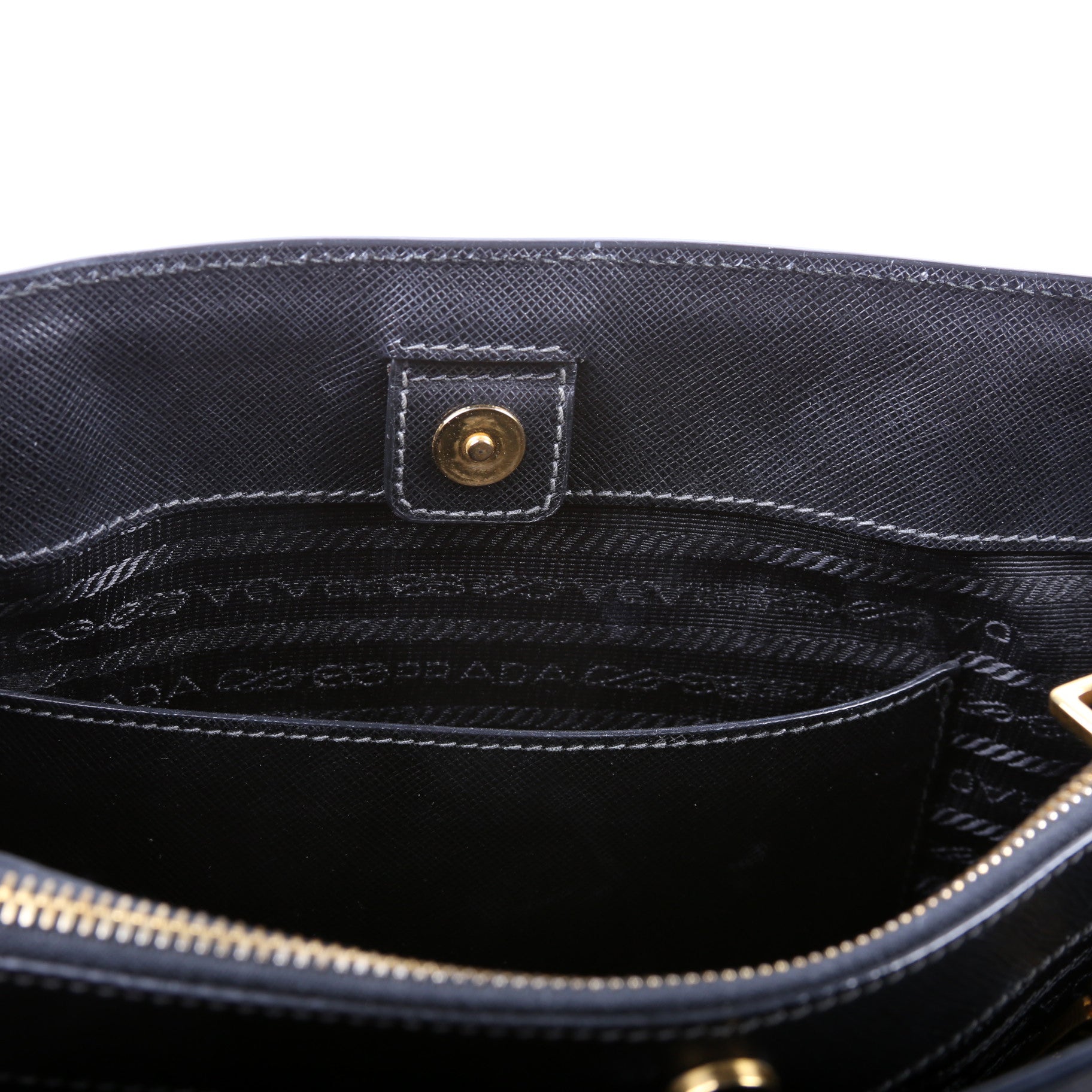 Saffiano Lux Tote Medium Black