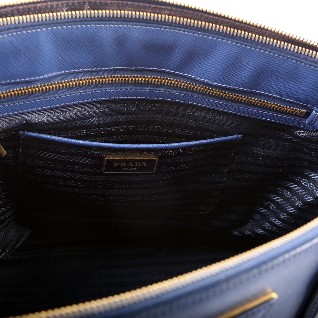 Saffiano Galleria Medium Blue