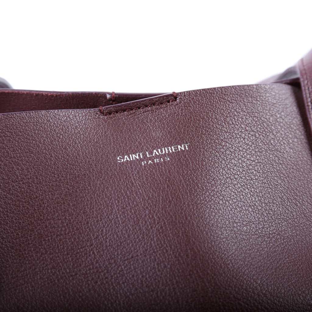 Shopping Tote Large Fringe 410666 Burgundy