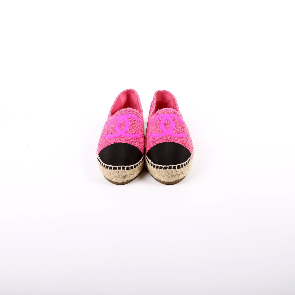 CC Logo Espadrilles Size 41 Pink
