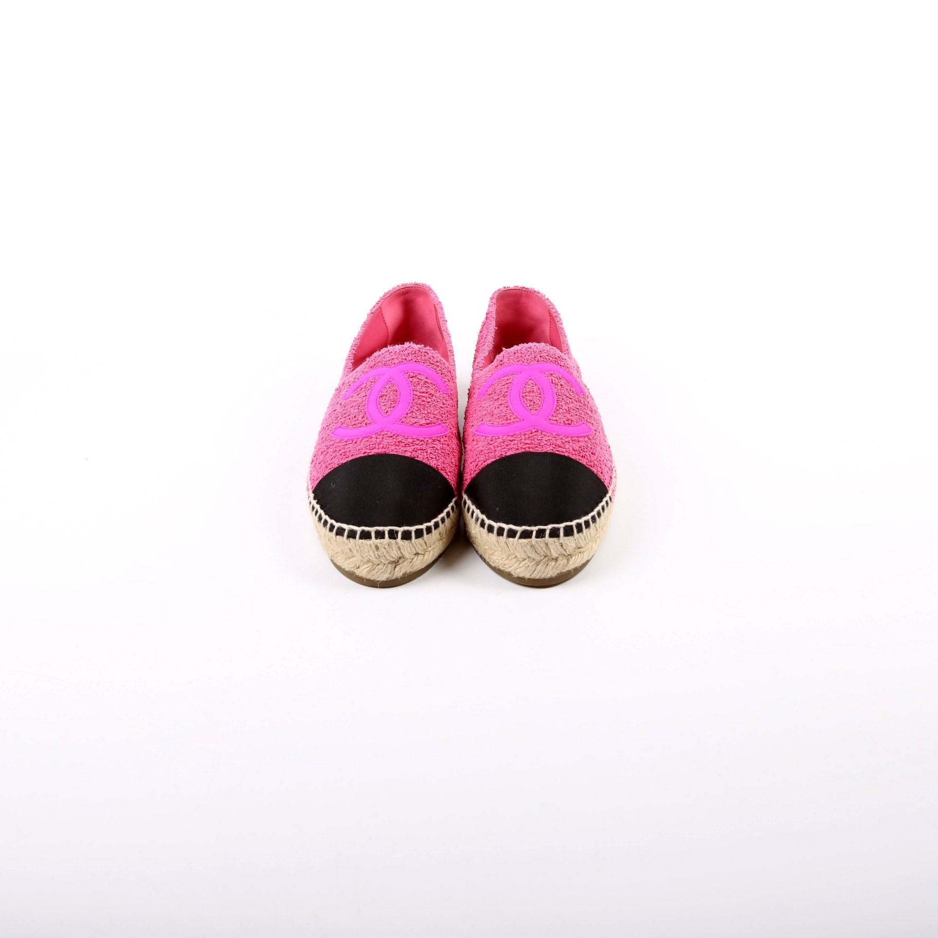 CC Logo Espadrilles Size 41 Pink