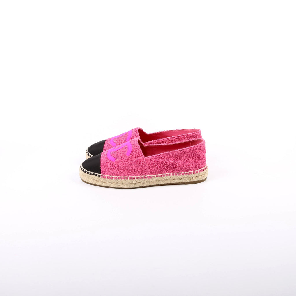 CC Logo Espadrilles Size 41 Pink
