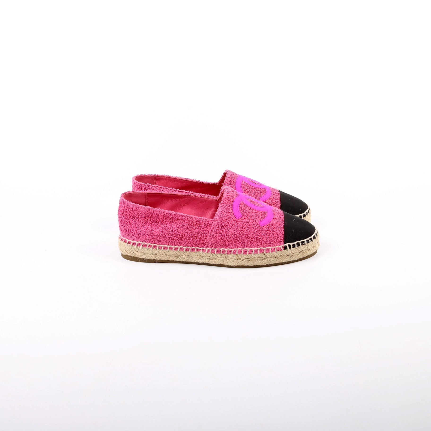 CC Logo Espadrilles Size 41 Pink