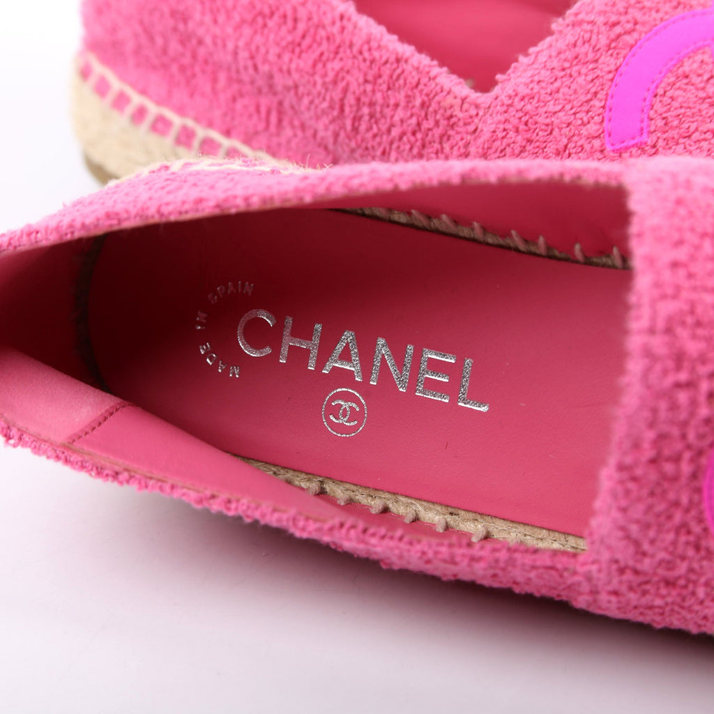 CC Logo Espadrilles Size 41 Pink