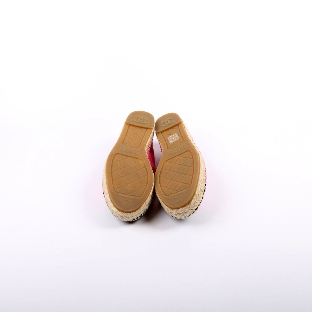 CC Logo Espadrilles Size 41 Pink