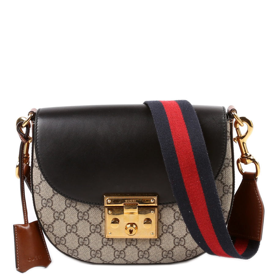 453189 Padlock Guccissima Medium Messenger