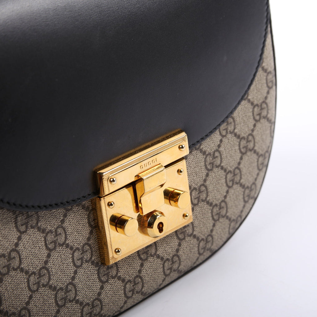 453189 Padlock Guccissima Medium Messenger