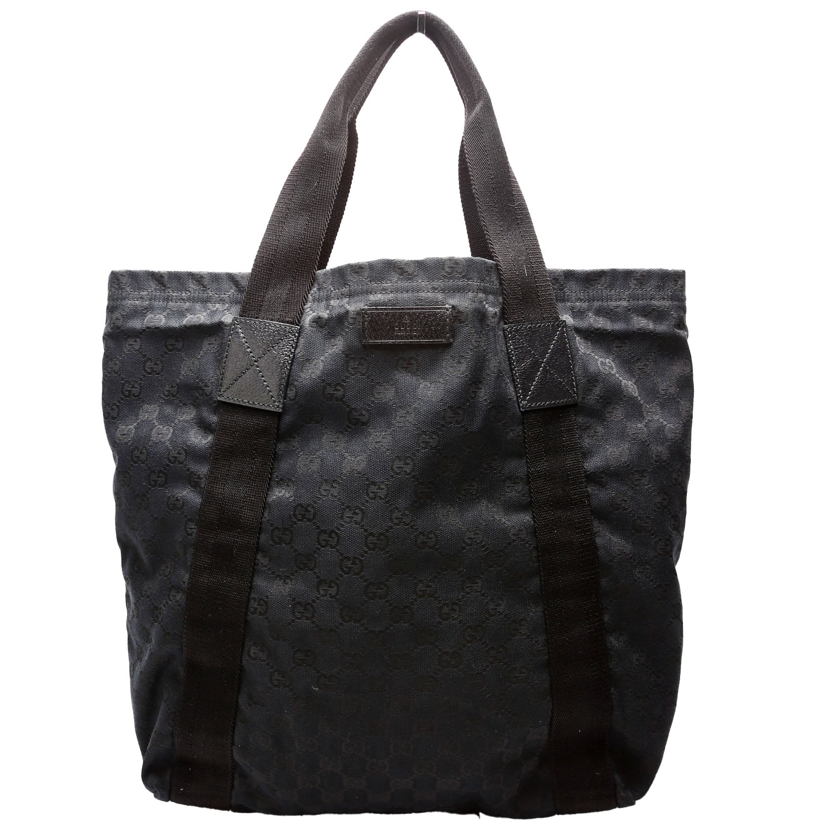 189669 GG Canvas Tote Black
