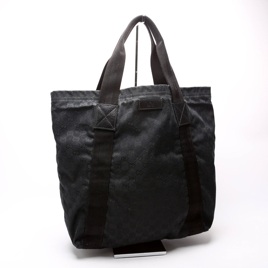 189669 GG Canvas Tote Black