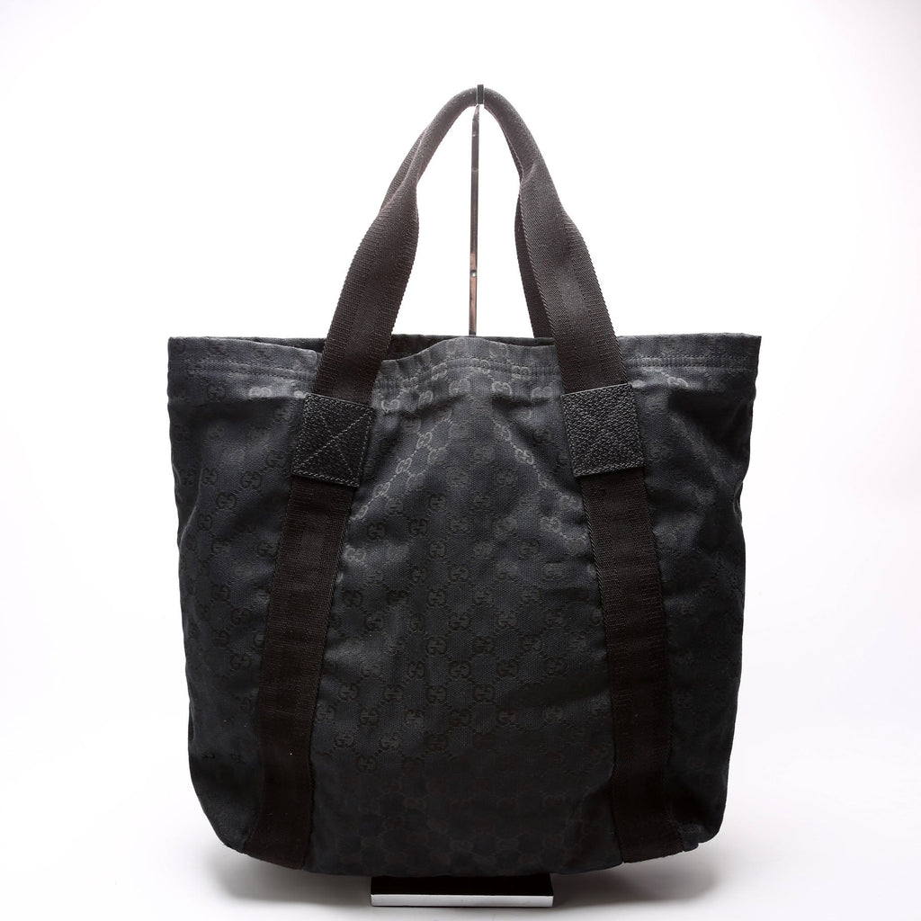 189669 GG Canvas Tote Black
