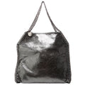 Falabella Fold Over Tote Silver