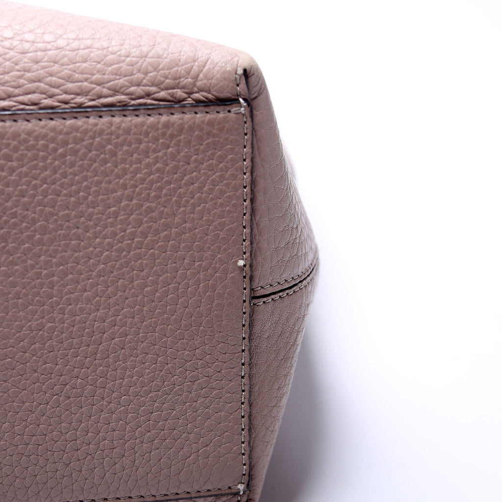 Rockstud Large Shopping Tote Beige