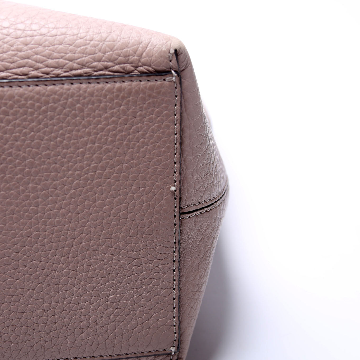 Rockstud Large Shopping Tote Beige