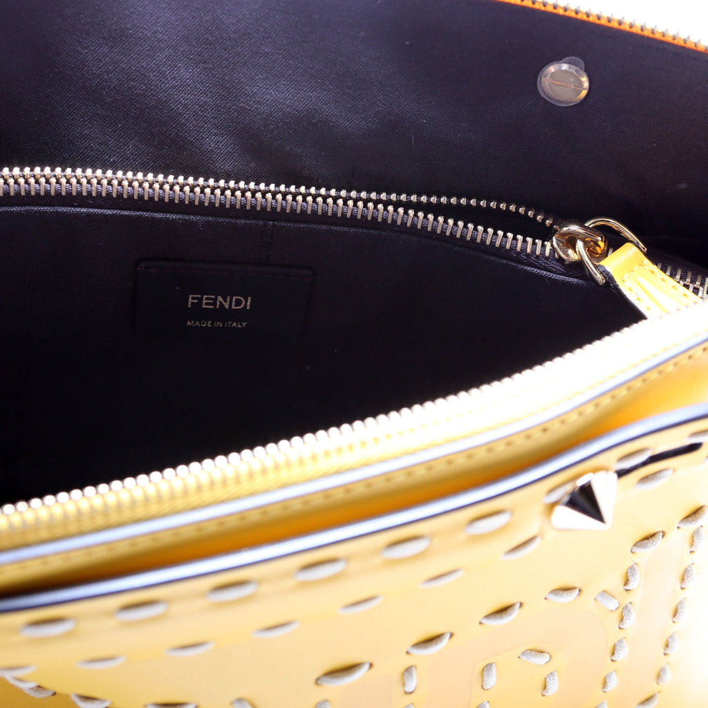 8BL146 By the Way Medium Boston Calfskin Whipstitch Yellow
