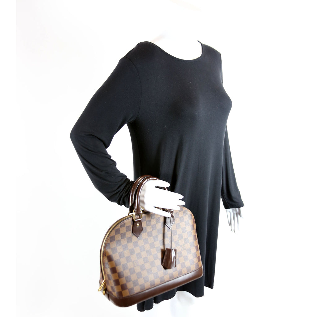 Alma PM Damier Ebene Newer
