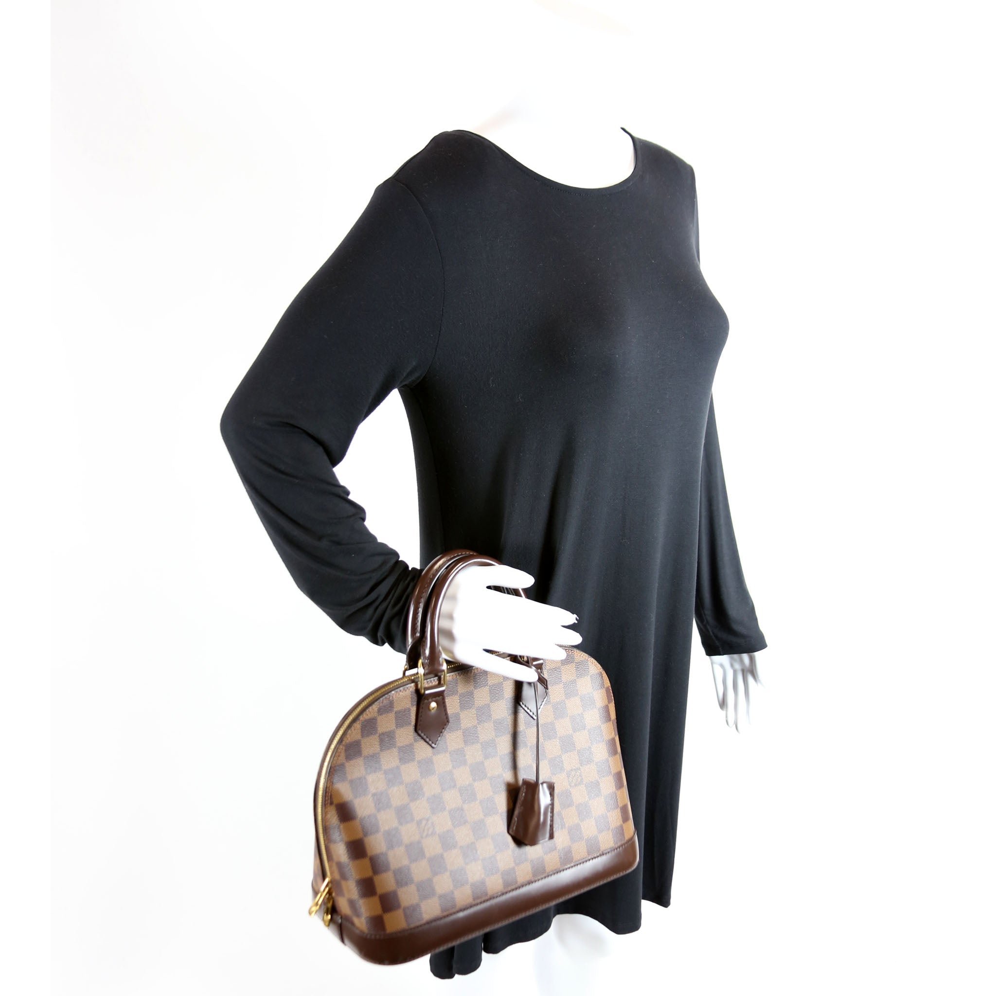 Alma PM Damier Ebene Newer