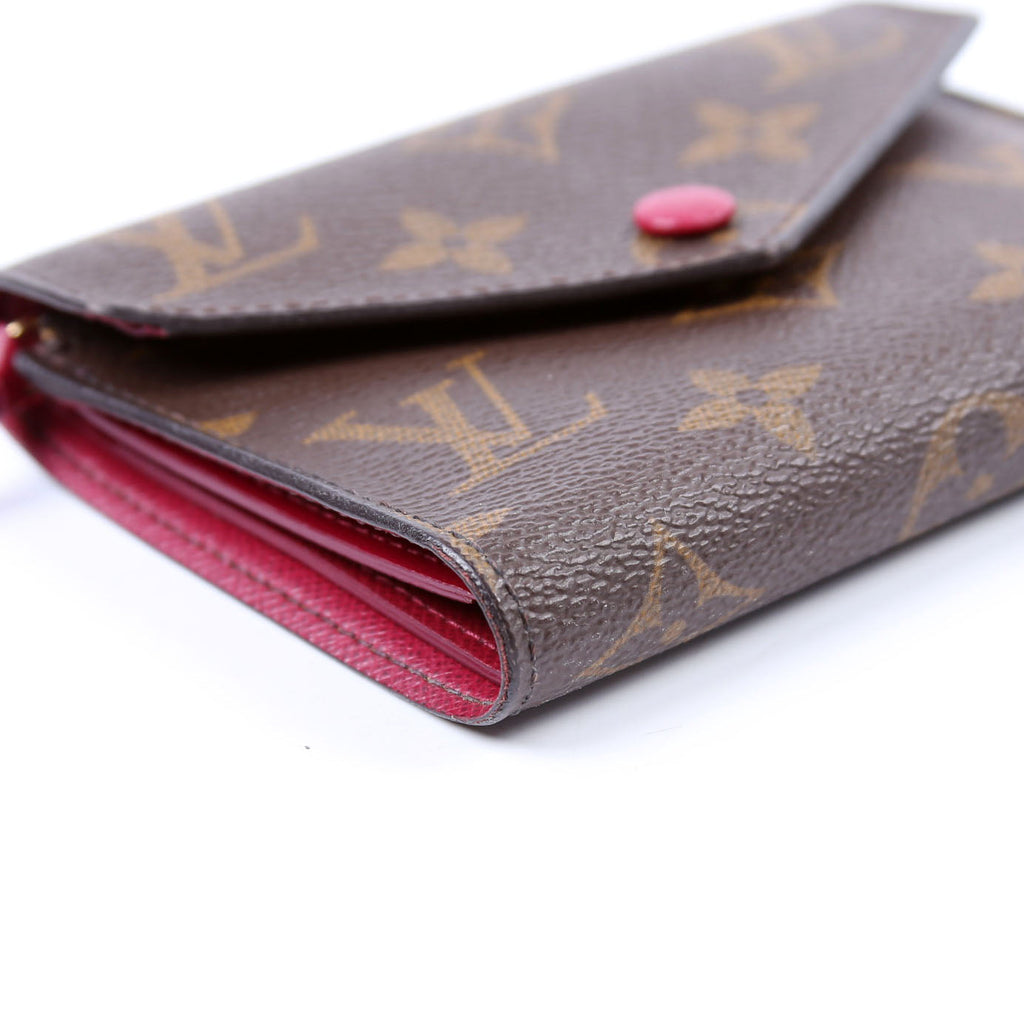 Victorine Wallet Monogram Berry