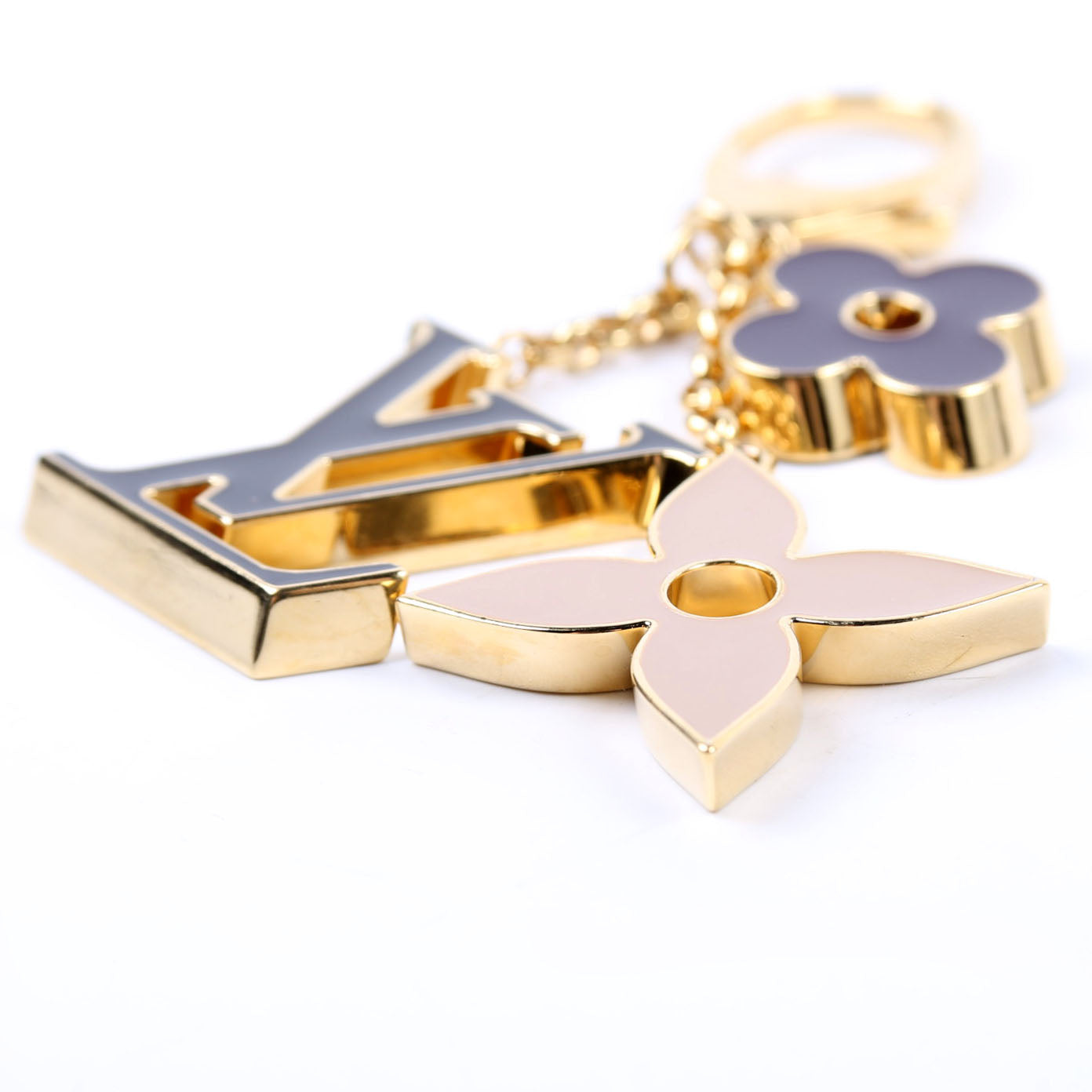 Fleur De Charm Monogram Gold/Multicolor