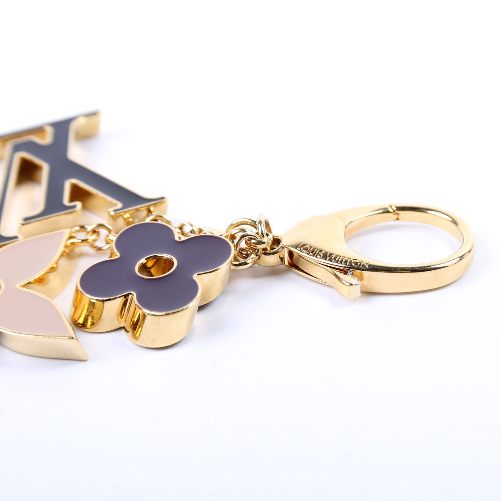 Fleur De Charm Monogram Gold/Multicolor