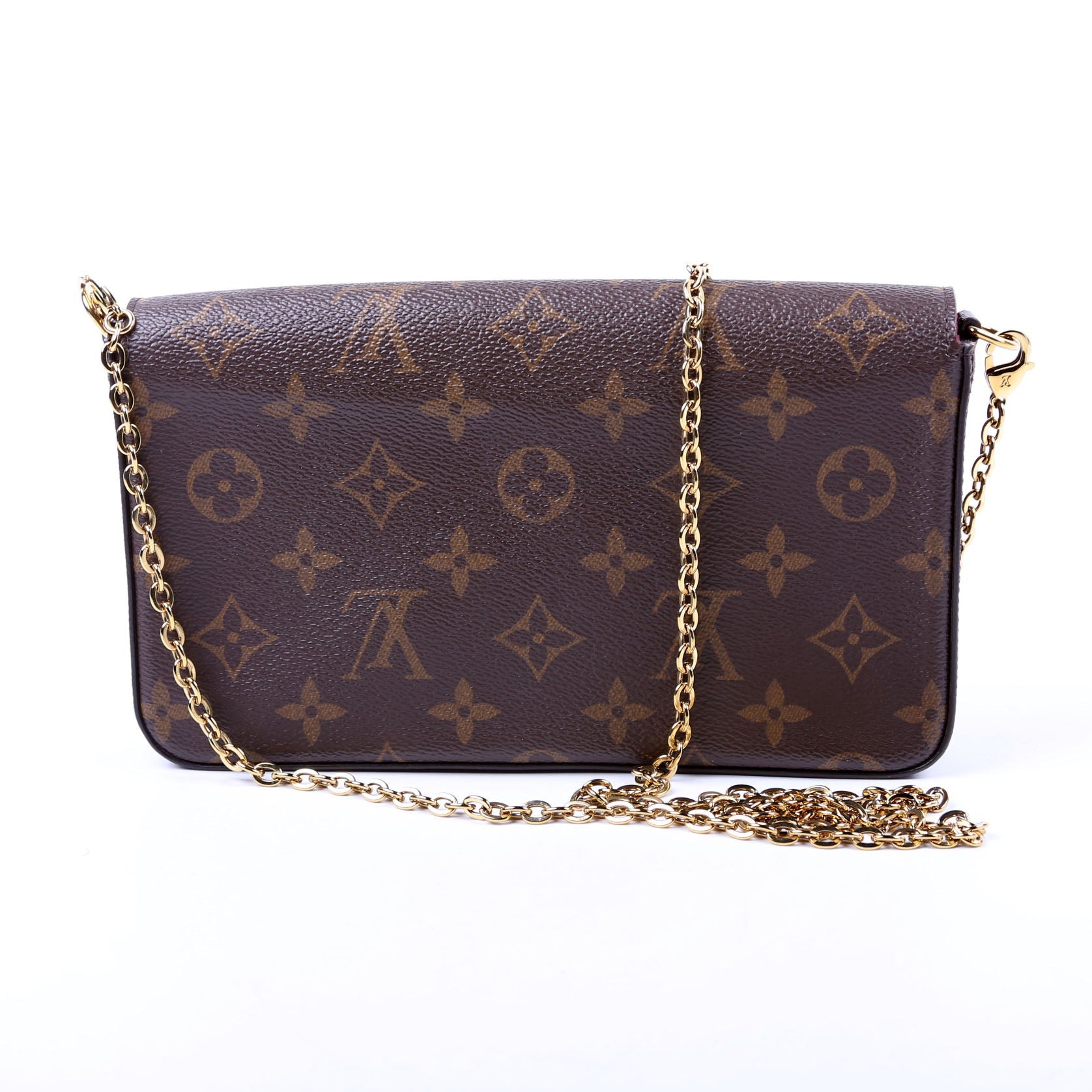 Pochette Felicie Monogram Berry