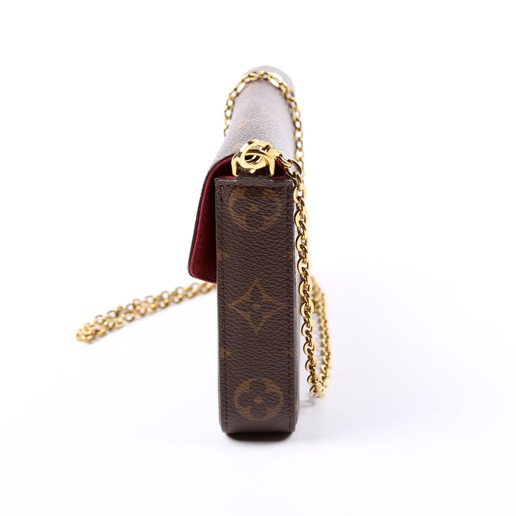 Pochette Felicie Monogram Berry