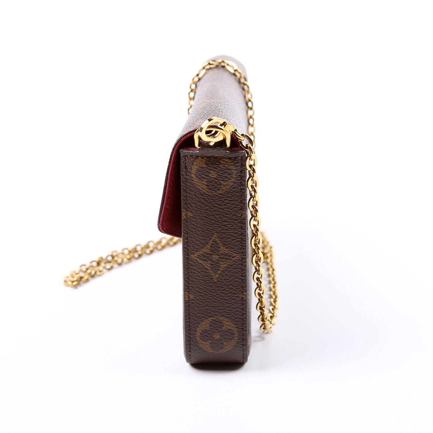 Pochette Felicie Monogram Berry