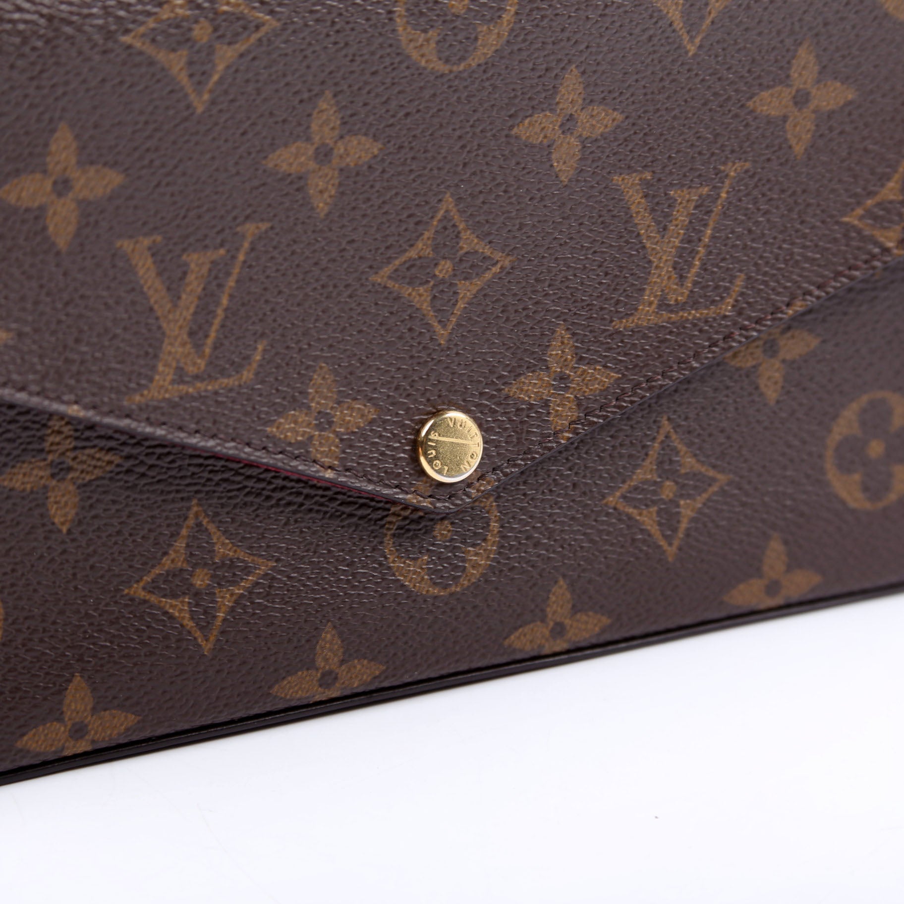 Pochette Felicie Monogram Berry