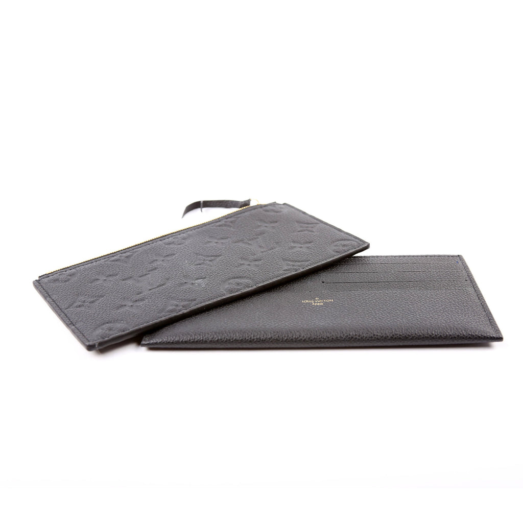 Pochette Felicie Empreinte Black