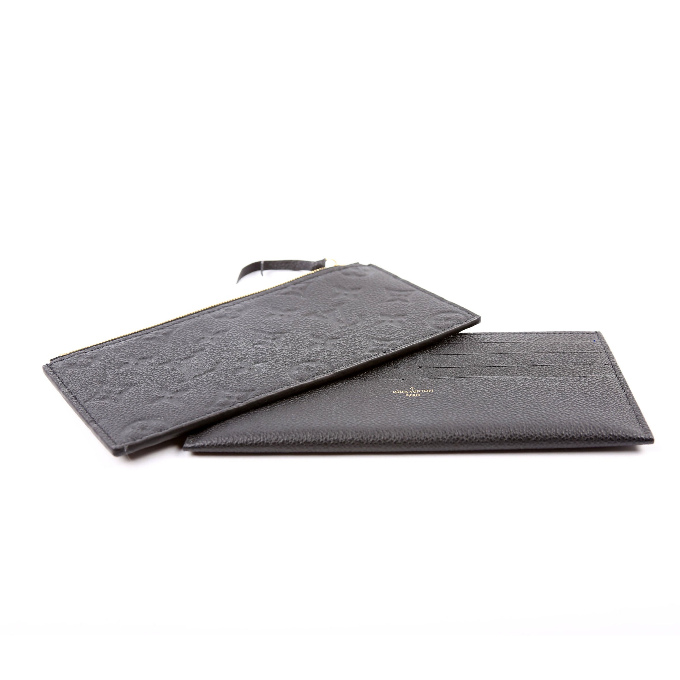 Pochette Felicie Empreinte Black