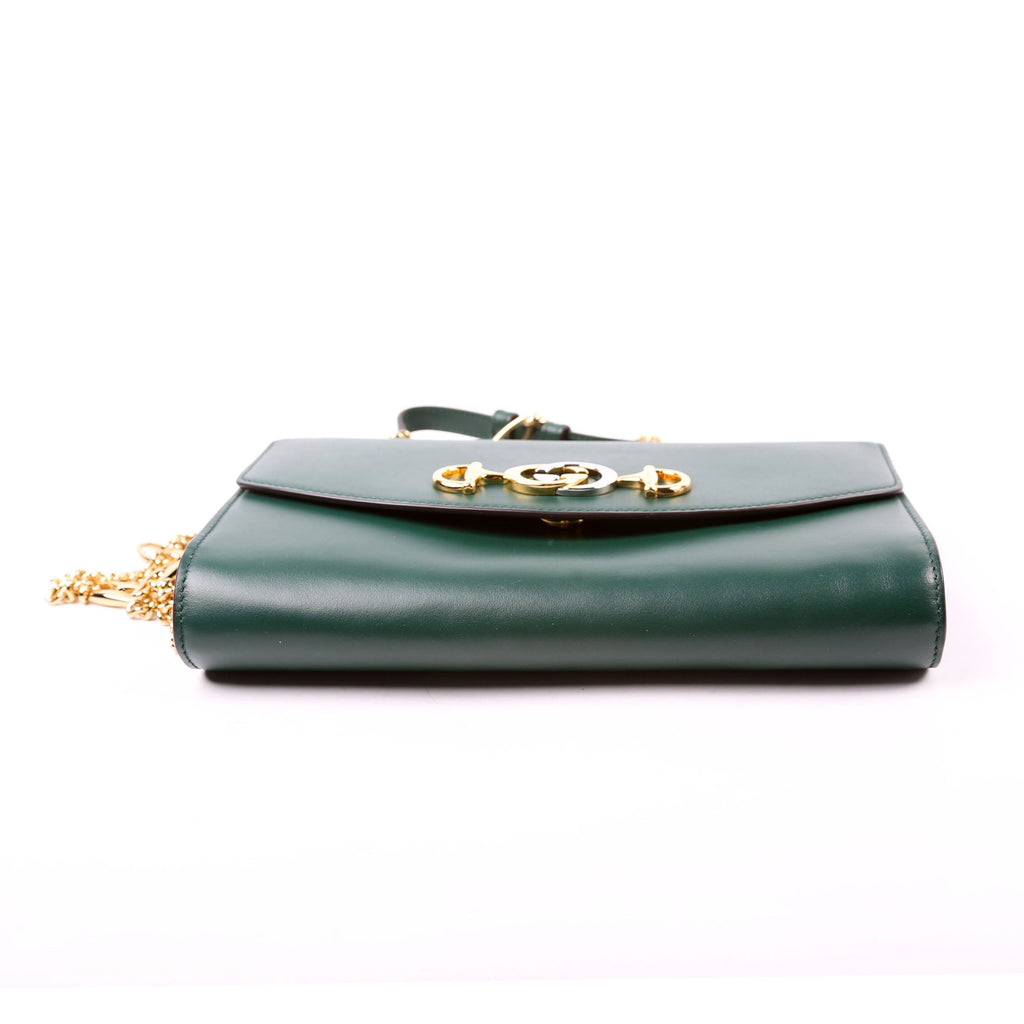 564718 Zumi Calf Mini Shoulder Bag Green