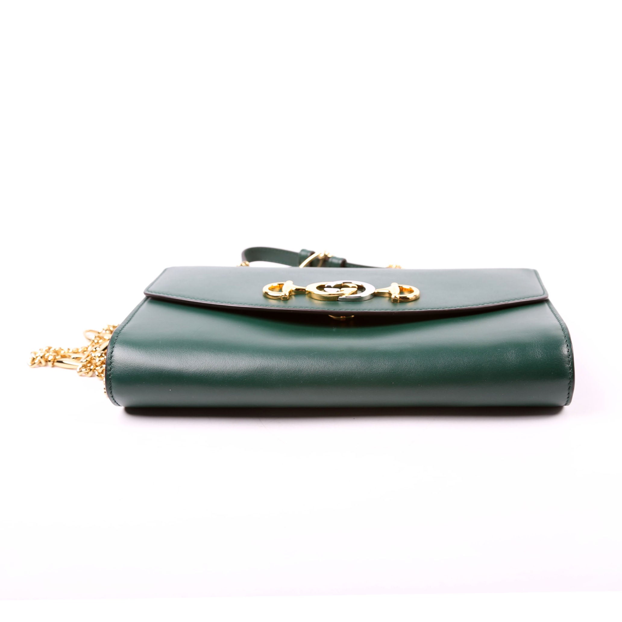 564718 Zumi Calf Mini Shoulder Bag Green