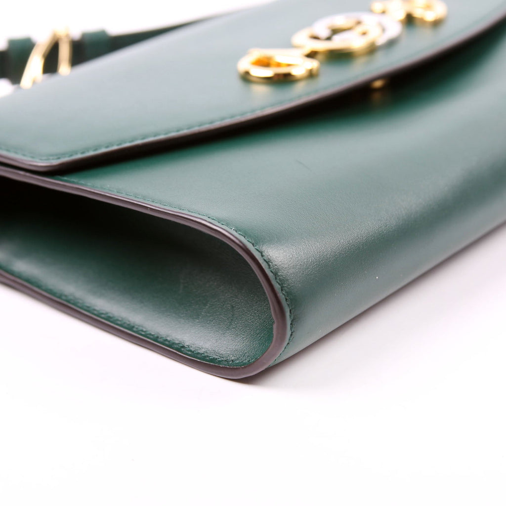 564718 Zumi Calf Mini Shoulder Bag Green