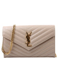 Grain De Poudre Chain Wallet 377828 Tan