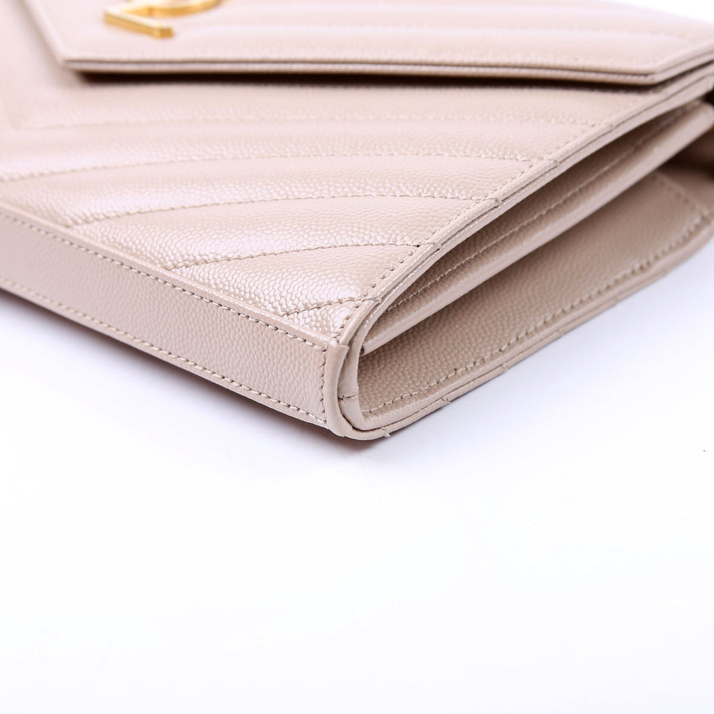 Grain De Poudre Chain Wallet 377828 Tan