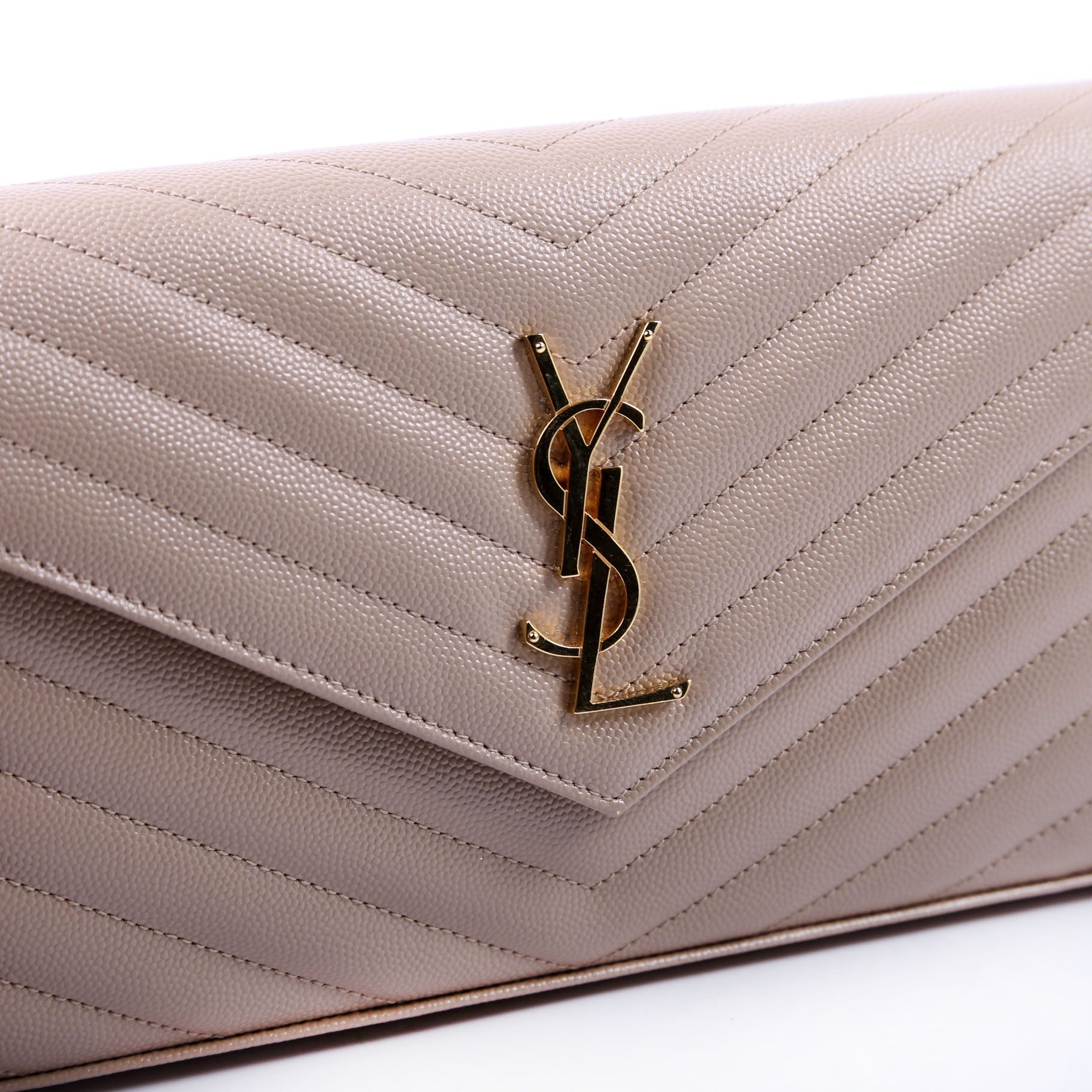 Grain De Poudre Chain Wallet 377828 Tan
