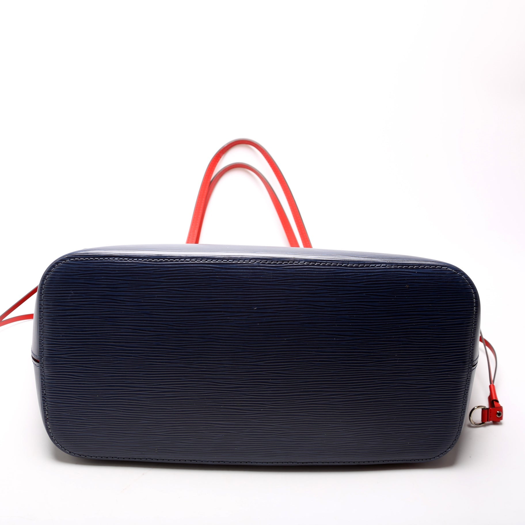 Neverfull MM with Wallet Epi Blue/Red