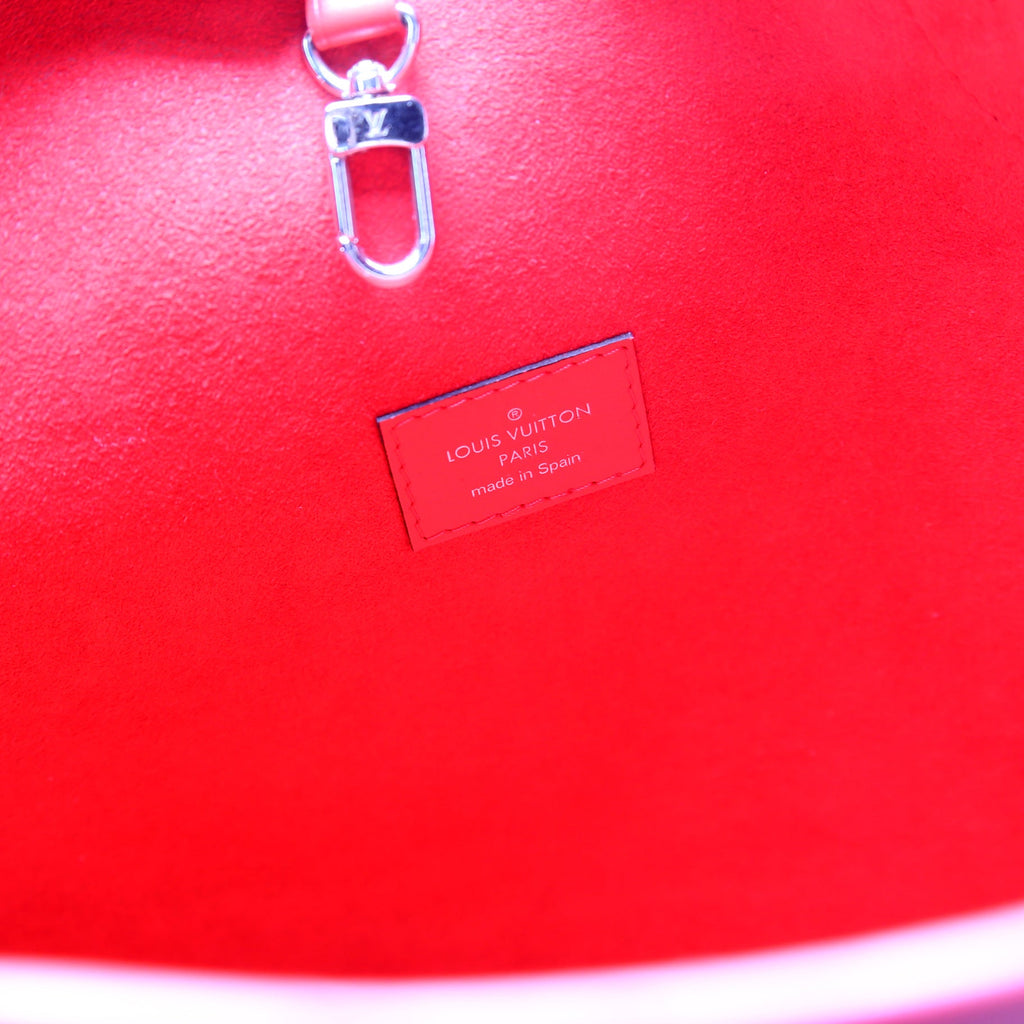 Neverfull MM with Wallet Epi Blue/Red