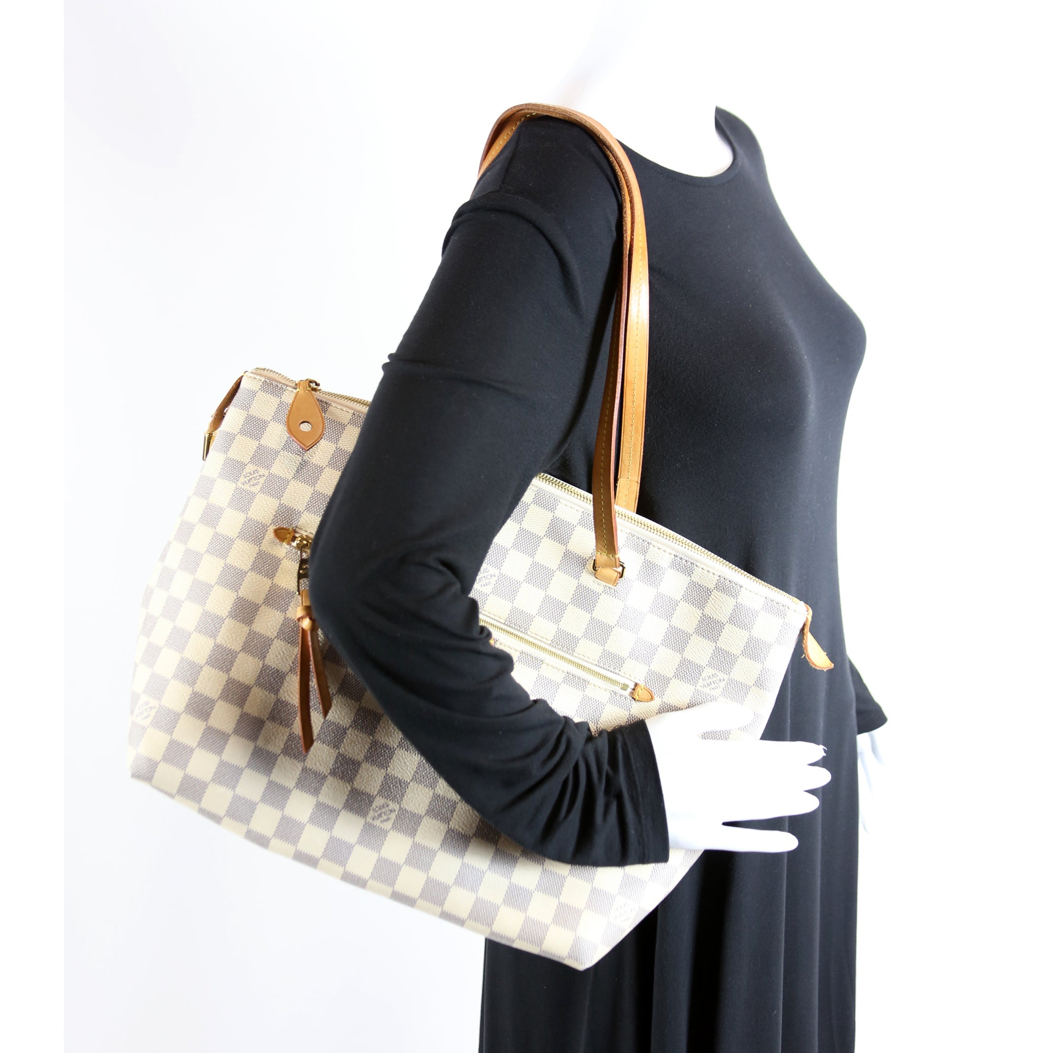 Iena PM Damier Azur