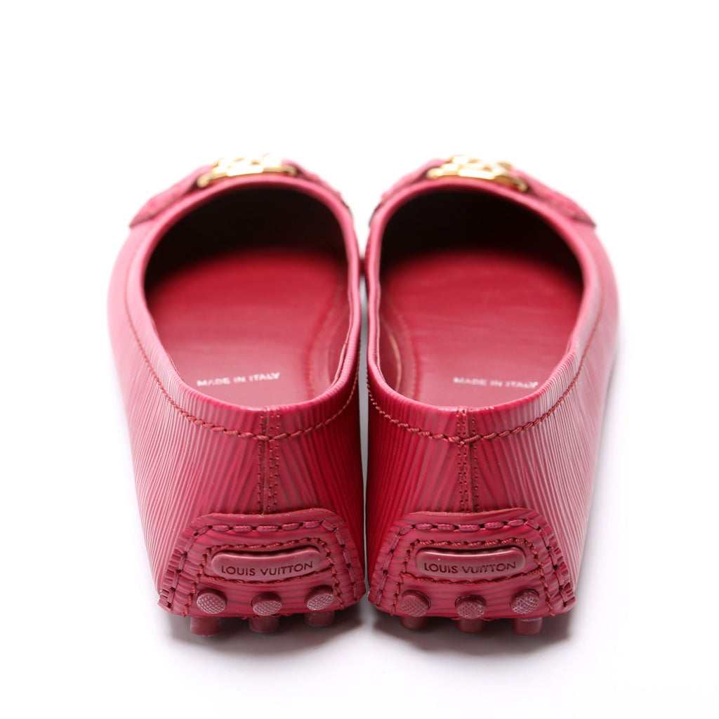 Oxford Ballerina Flats Size 36 Burgundy