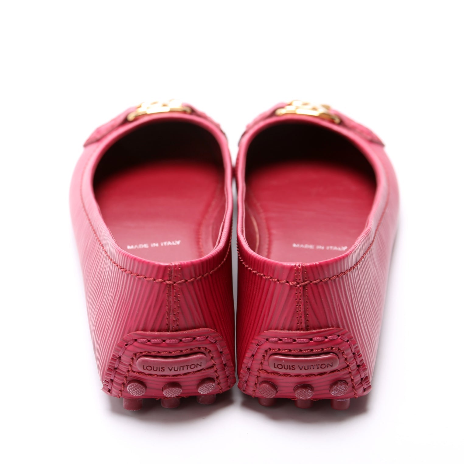 Oxford Ballerina Flats Size 36 Burgundy