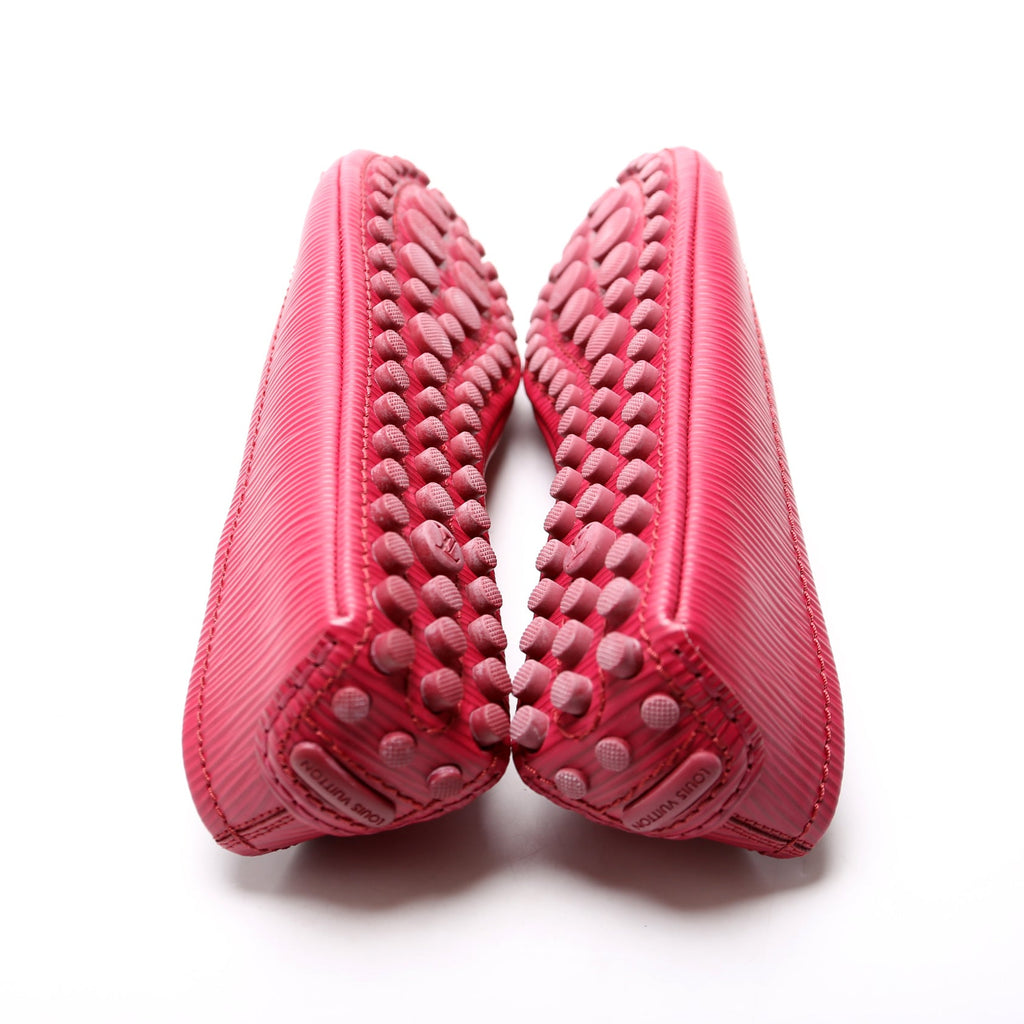 Oxford Ballerina Flats Size 36 Burgundy