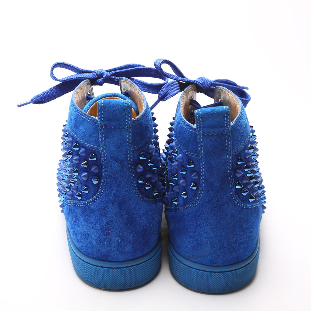 Louis Spikes Sneakers Size 42.5 Blue