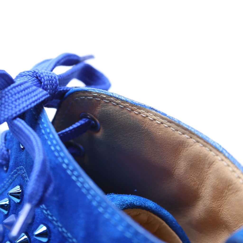 Louis Spikes Sneakers Size 42.5 Blue