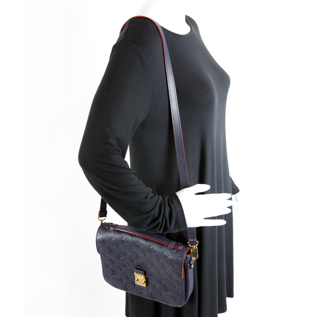 Pochette Metis Empreinte Navy