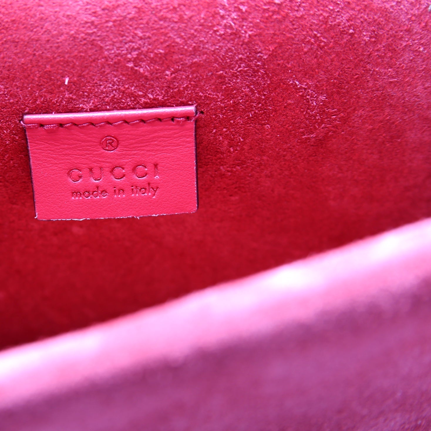 421970 Dionysus GG Shoulder Mini Red