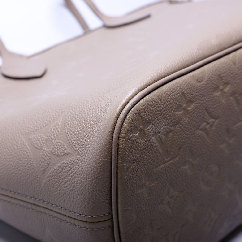 Neverfull W/Wallet MM Empreinte Taupe
